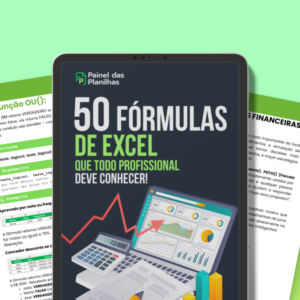 Ebook 50 Fórmulas de Excel Essenciais + Bônus Planilha de Agenda