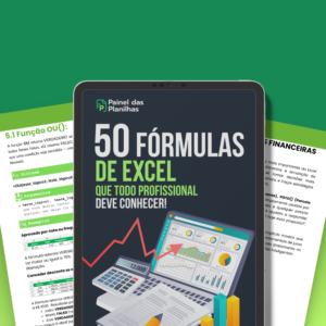 Ebook 50 Fórmulas de Excel + Bônus Planilha de Agenda